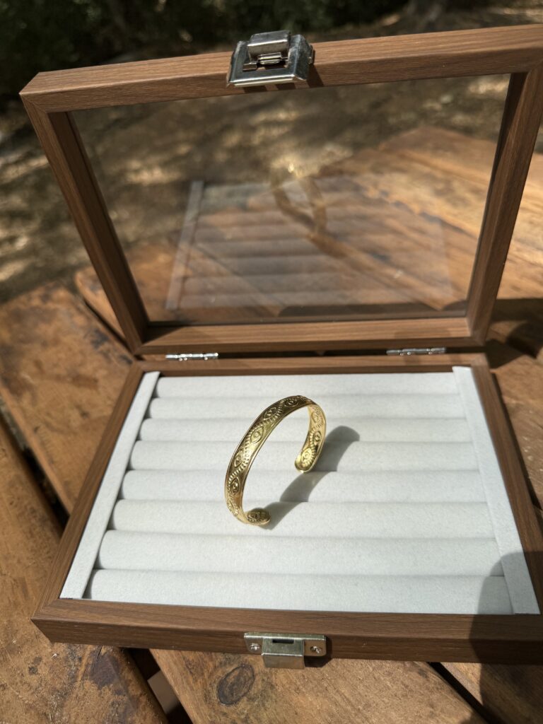 Gold Göz Desen Kelepçe