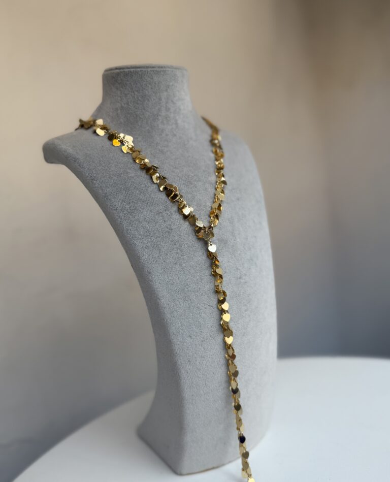 Gold Pullu Y Kolye