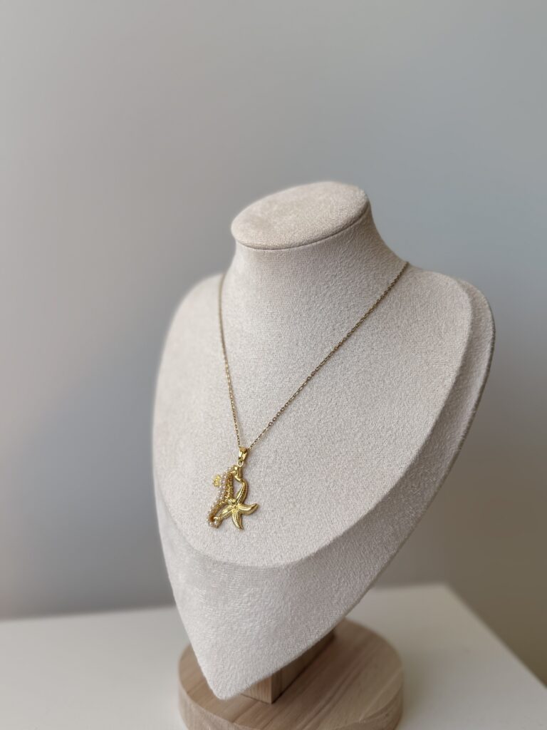 Gold Denizatı Yıldız Kolye