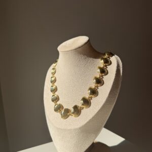 Gold midye kolye