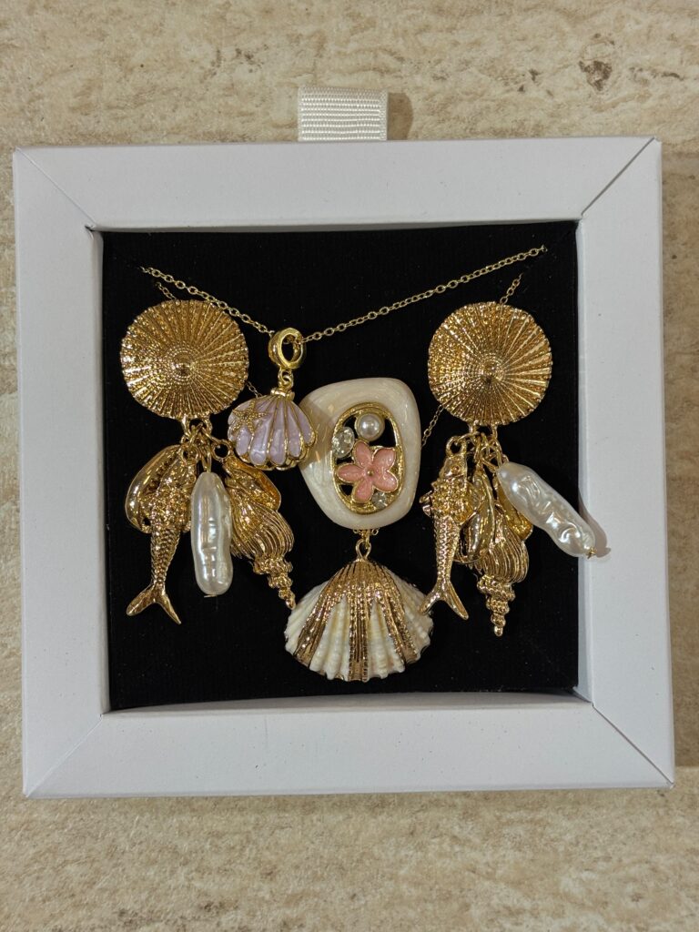 Deniz kabuğu kombin