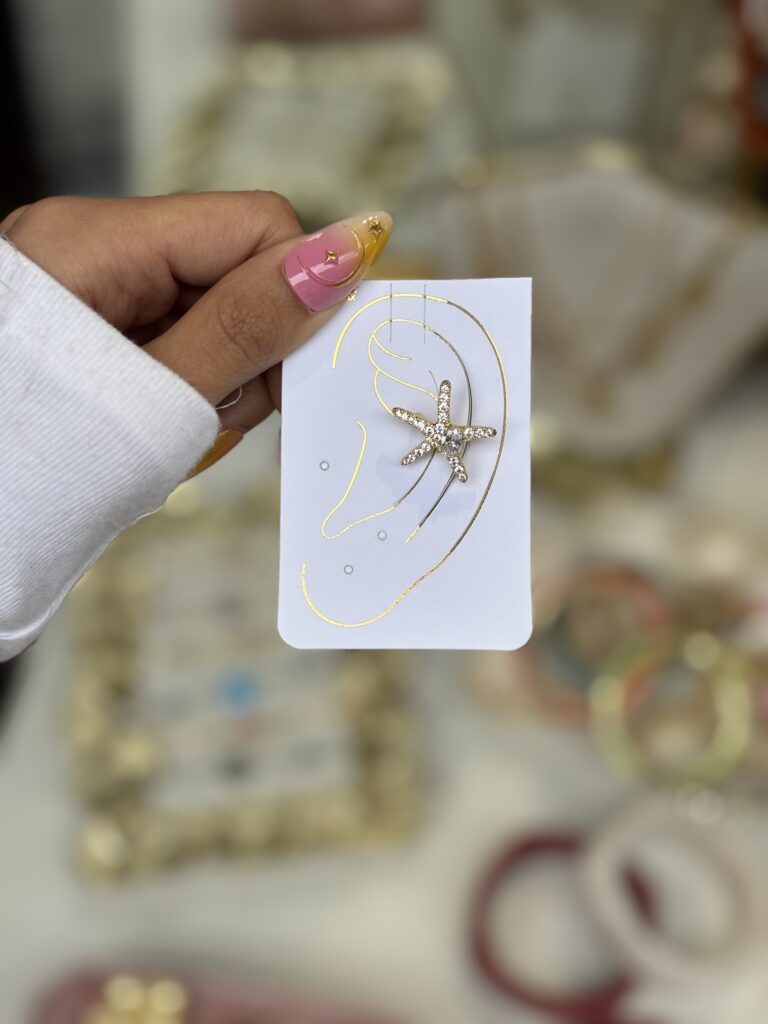 Yıldız Gold Earcuff