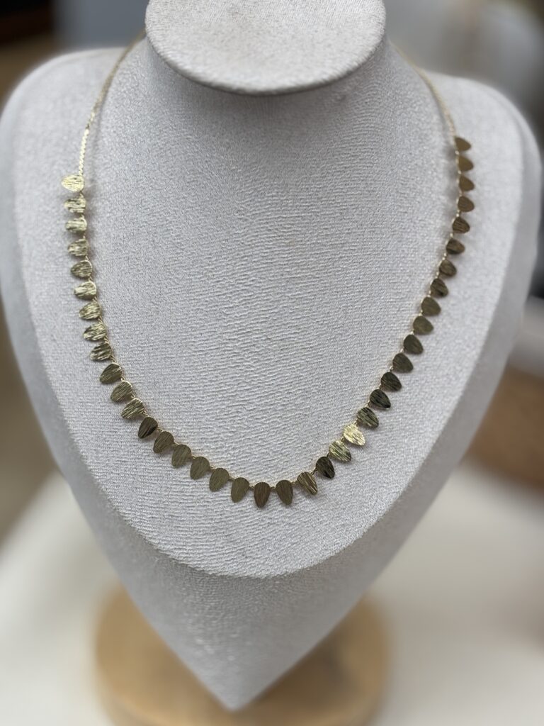 Gold Damla Kolye